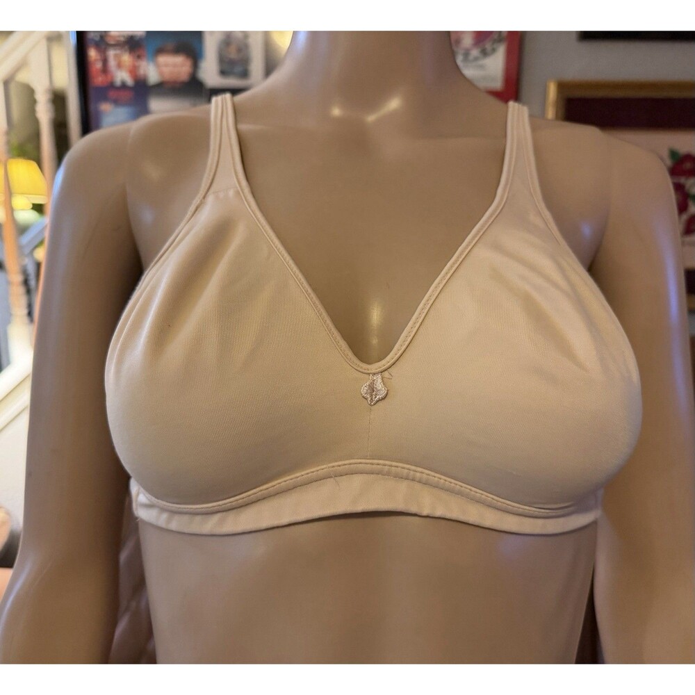 BALI Bra Full Coverage Lightly Lined Sz 36B Tan Color Lot Of 2